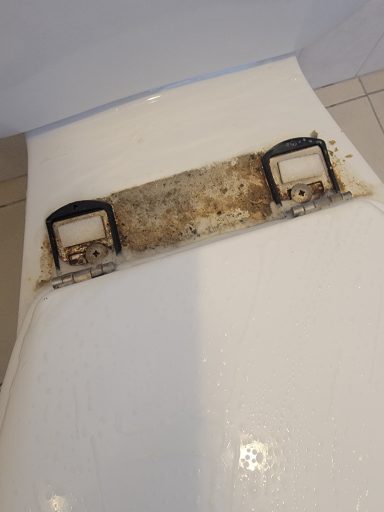 Toilette chez un client: avant